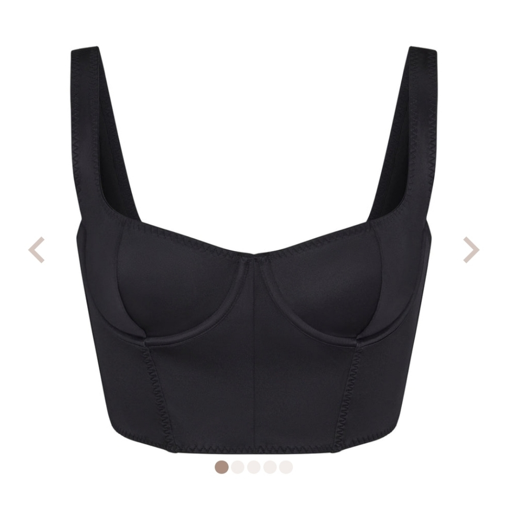 NWT SKIMS Stretch Satin Corset
